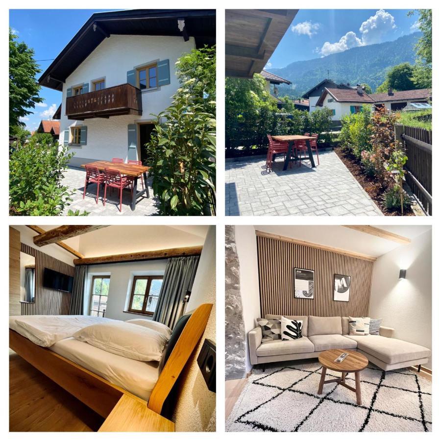 Neu - Ferienhaus Moritz & Josie Zur Alleinnutzung Ohlstadt Εξωτερικό φωτογραφία